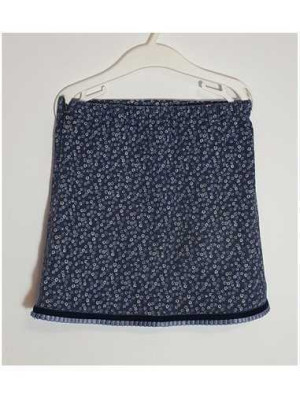 Fusta pentru fetite cu floricele albe 2