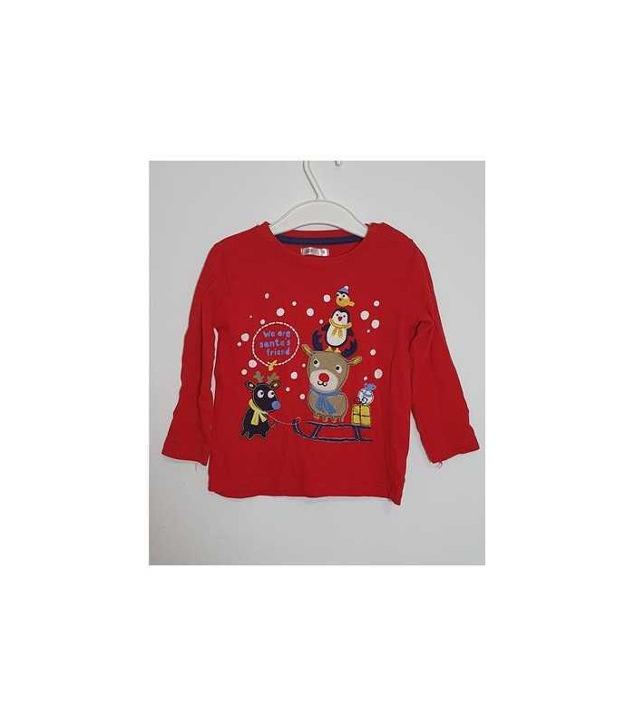 Bluza cu maneca lunga pentru copii imprimeu pentru Craciun