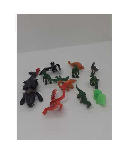 Set 12 figurine dinozauri diverse modele pentru copii
