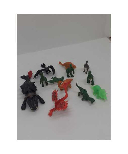 Set 12 figurine dinozauri diverse modele pentru copii