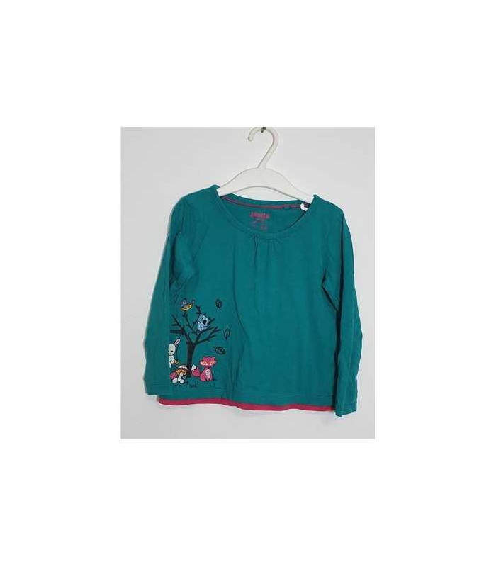 Bluza fetite cu decolteu rotund Lupilu