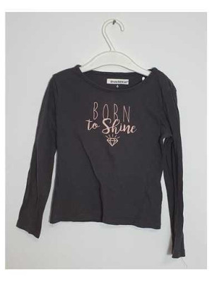 Bluzita copii cu imprimeu scris pe piept