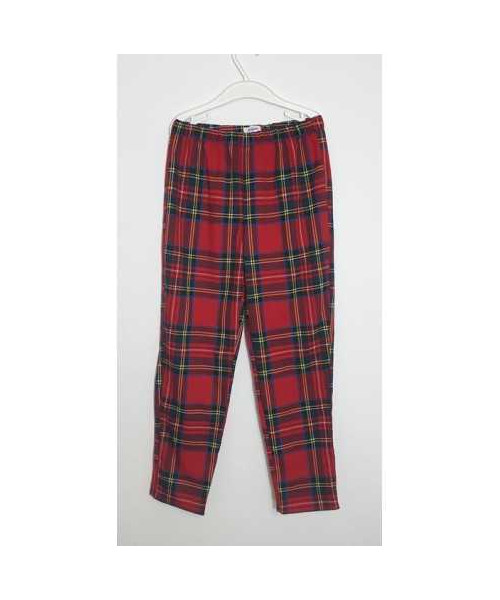 Pantaloni de fetite model in carouri Fabkids