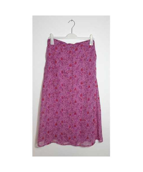 Fusta dama cu motive florale marimea 36 Downtown