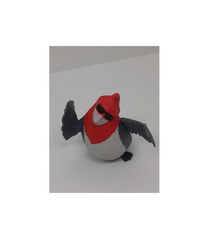 Figurina pentru copii pasare cu ochelari