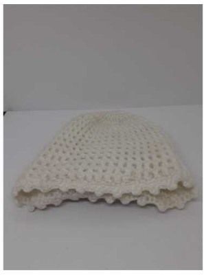 Caciula pentru fetite dubla cu floricele 2