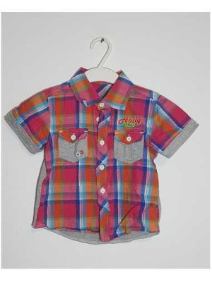 Camasa pentru baieti model in carouri Hollyweek