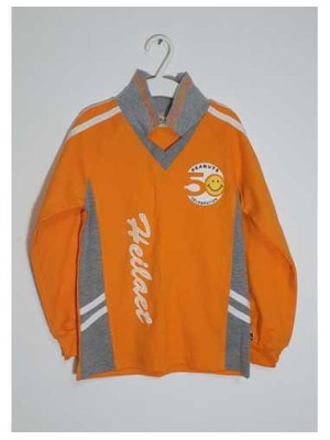 Bluza sport cu guler pentru copii