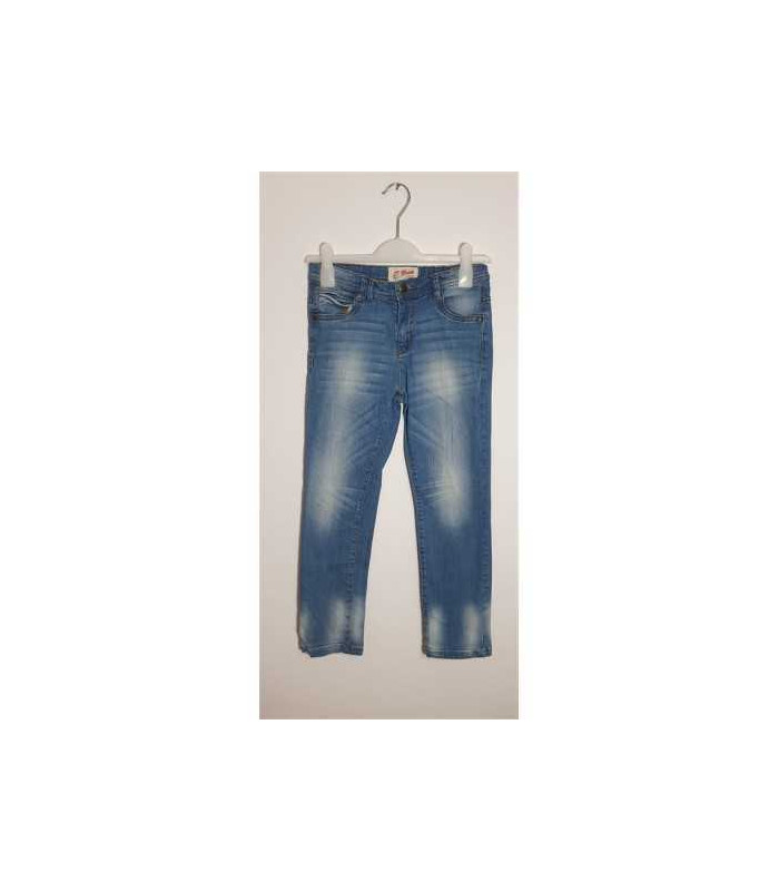 Pantaloni Jeans pentru fetite cu aspect decolorat LC WAIKIKI