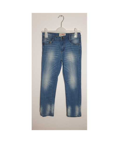 Pantaloni Jeans pentru fetite cu aspect decolorat LC WAIKIKI