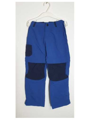 Pantaloni pentru baieti model cu fermoar detasabil