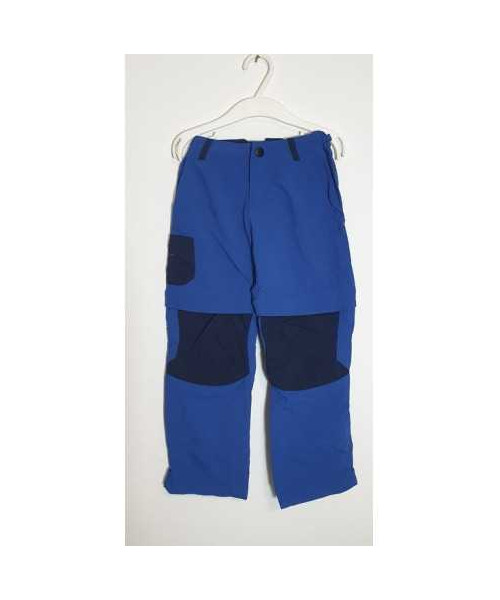 Pantaloni pentru baieti model cu fermoar detasabil