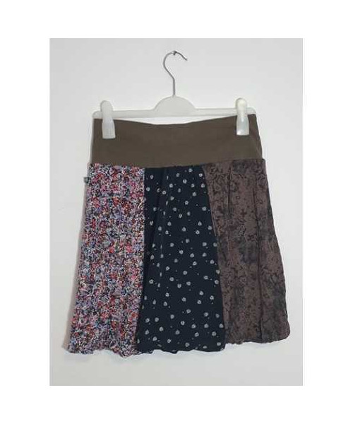 Fusta dama cu elastic lat in talie Dept