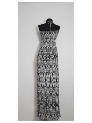 Rochita lunga dama cu bretea dupa gat Saint Tropez 2