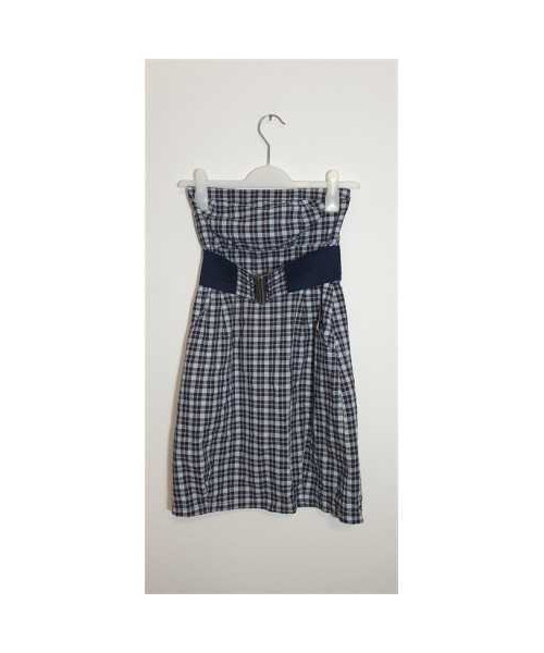 Rochie dama cu buzunare fara bretele Stradivarius