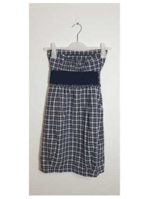 Rochie dama cu buzunare fara bretele Stradivarius 2