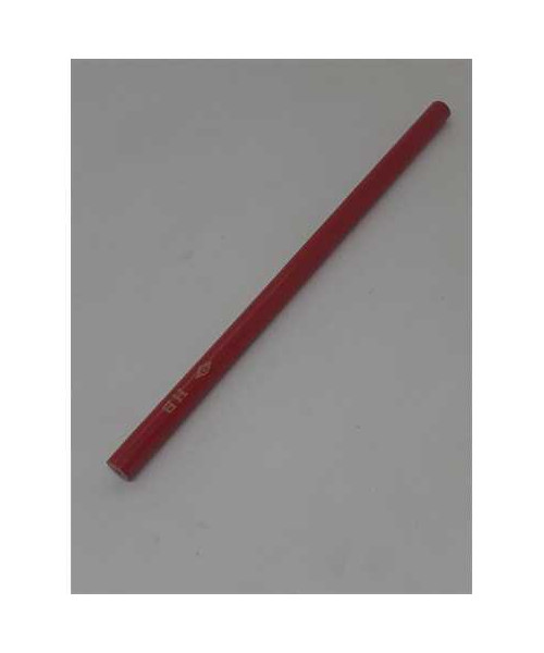 Creion vechi de colectie cu corp rosu HB