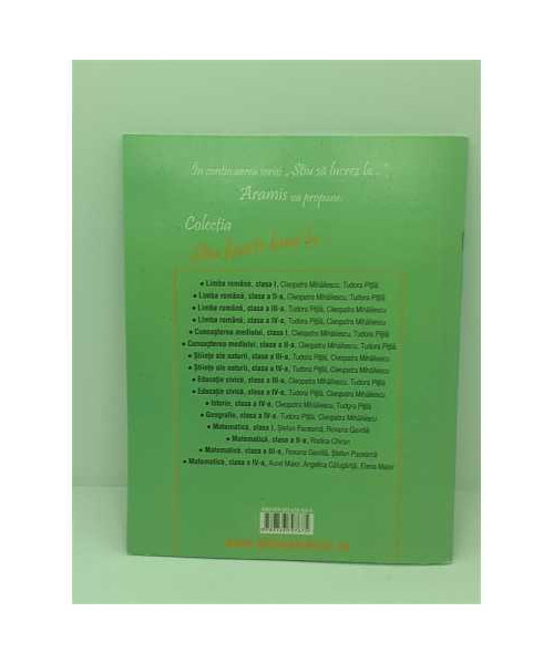 Stiu foarte bine la cunoasterea mediului cls 1 - Cleopatra Mihailescu Tudora Pitila