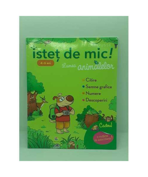 Istet de mic Lumea animalelor 4-6 ani