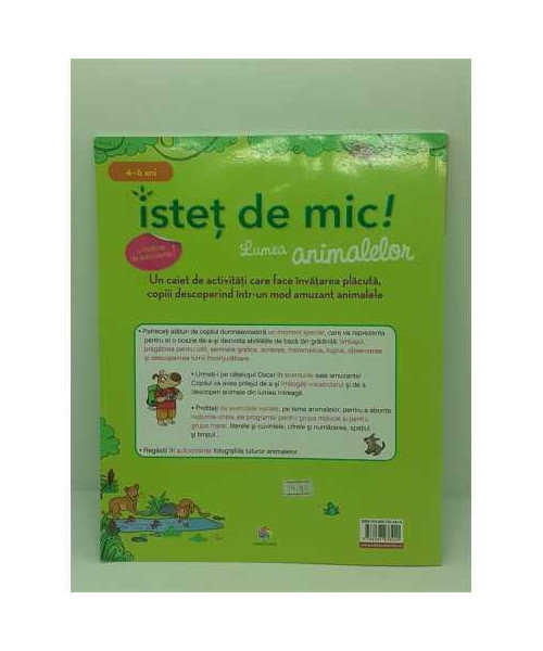 Istet de mic Lumea animalelor 4-6 ani