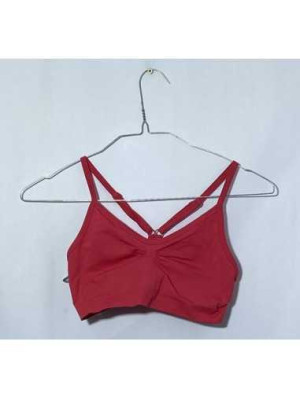 Bustiera fete roz Adidas