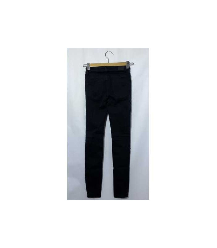 Blugi negrii fetite cu rupturi cu paiete