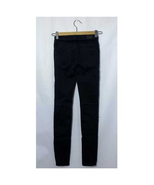 Blugi negrii fetite cu rupturi cu paiete