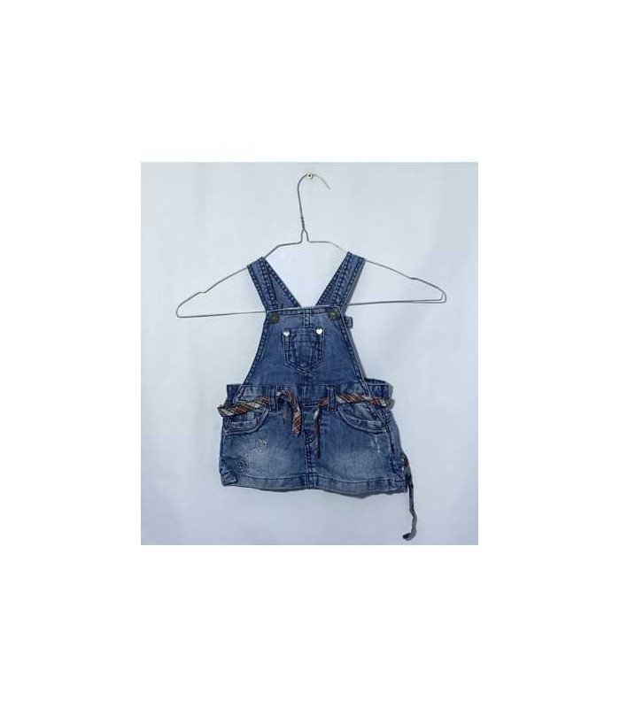 Sarafan fetite cu buzunare Zara