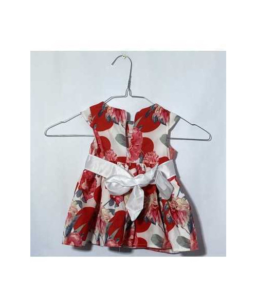 Rochita fetite cu floricele si fundita Gala