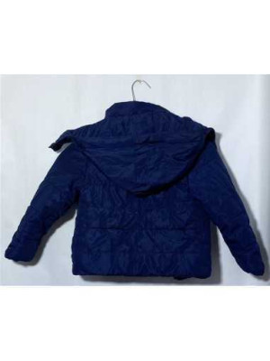 Gecuta baietei albatra cu buzunare si gluga 2