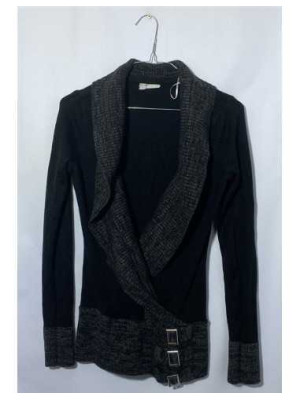 Bluza dama cu maneca lunga si decolteu adanc Bodyflirt