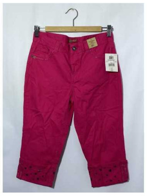 Pantaloni trei sferturi roz copii cu inimioare la tiv Faded Glory