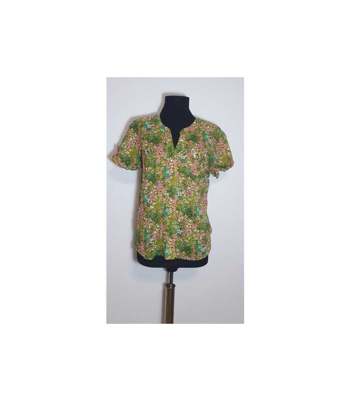Camasa inflorata cu maneca scurta LC WAIKIKI