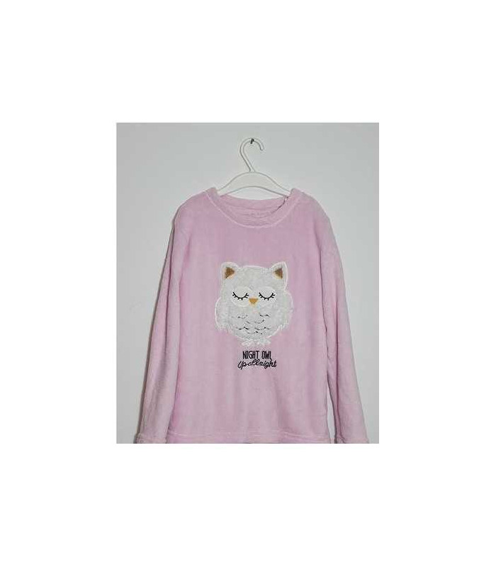 Bluza pufoasa de pijama pentru fetite