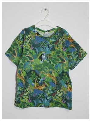 Tricou copii cu imprimeu multicolor Angela Mckay x H&M