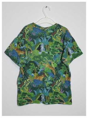 Tricou copii cu imprimeu multicolor Angela Mckay x H&M 2