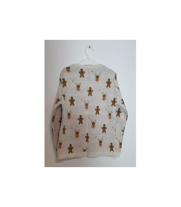Pulover pentru fetite imprimeu de Craciun LC WAIKIKI