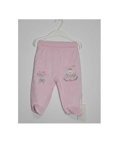 Pantaloni caldurosi cu botosei pentru fete Caramell