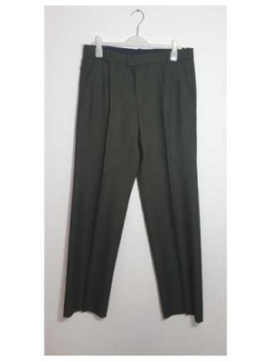 Pantaloni la dunga barbati culoare kaki