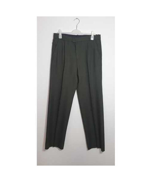 Pantaloni la dunga barbati culoare kaki