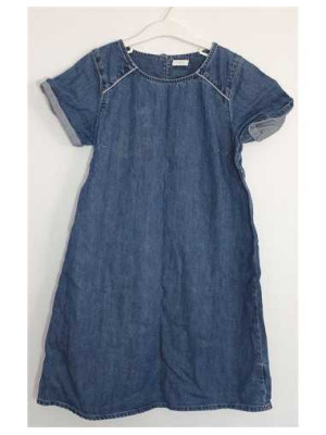 Rochie de chambray cu croiala in A Next