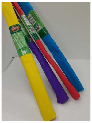 Set 4 culori hartie creponata