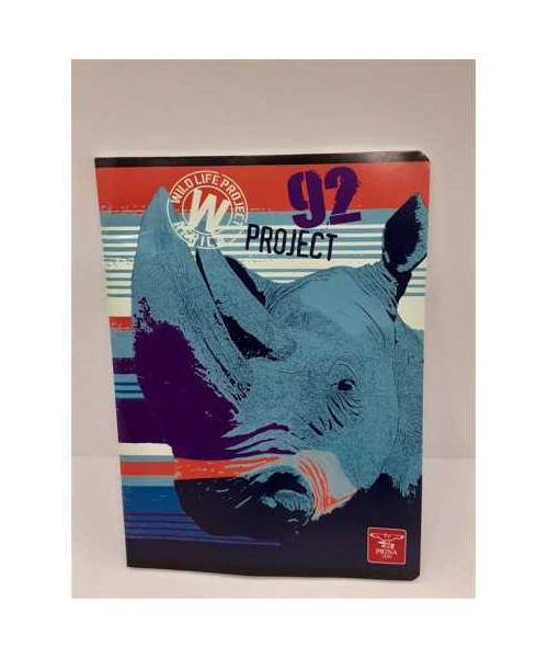 Caiet A5 48 file dictando model rinocer Pigna