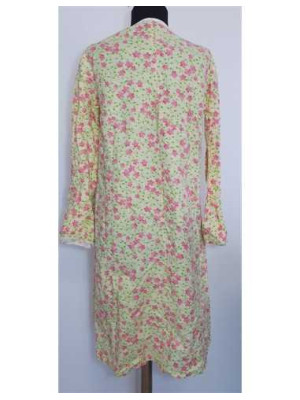 Camasa de noapte cu motive florale 2