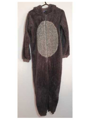 Pijama tip salopeta din material pufos Pepperts