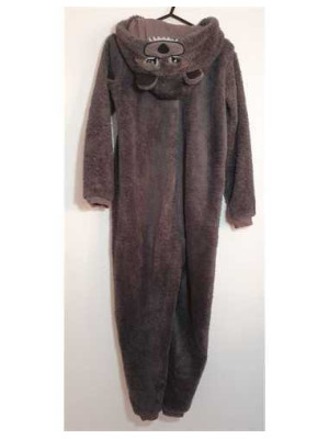 Pijama tip salopeta din material pufos Pepperts 2