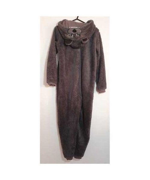 Pijama tip salopeta din material pufos Pepperts