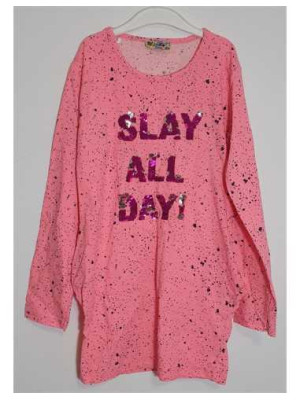 Bluza pentru fetite cu paiete Wiyan Kids