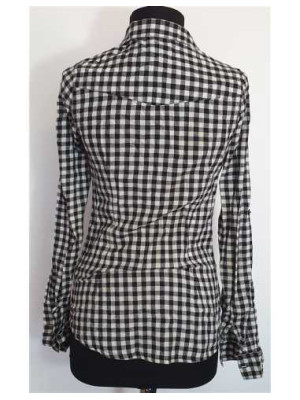 Camasa cu maneca lunga in carouri Chicoree 2