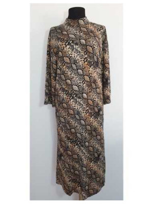 Rochie dama lunga cu maneci trei sferturi ZARA